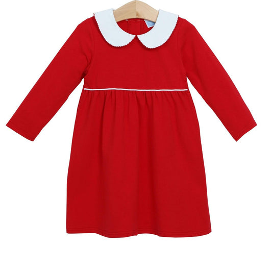 Claire Dress, Red
