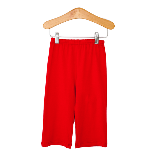 Knit Pants-Red
