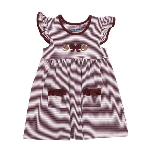 Football Gameday Dress, Maroon