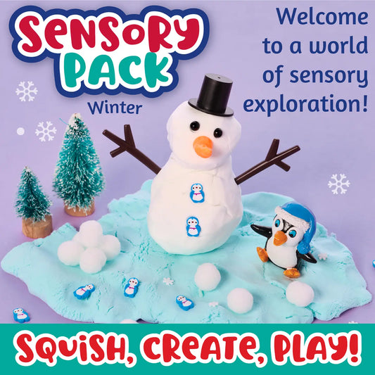 Sensory Pack On The Go, Snowman