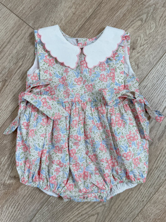Tilly Floral Bubble With Side Bow