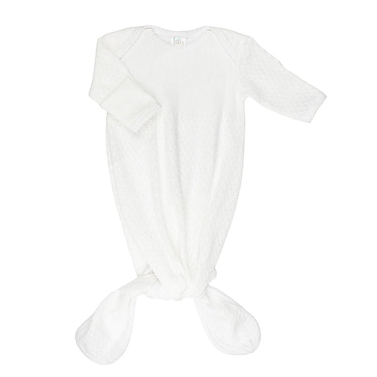 Knotted Gown , White