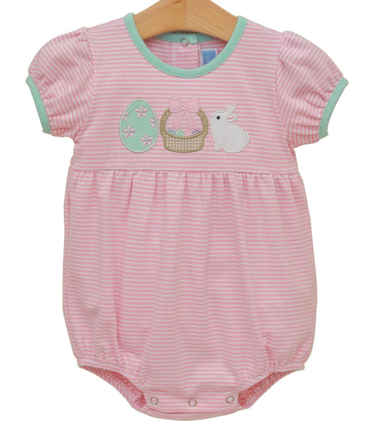 Bunnies and Baskets Bubble-Pink