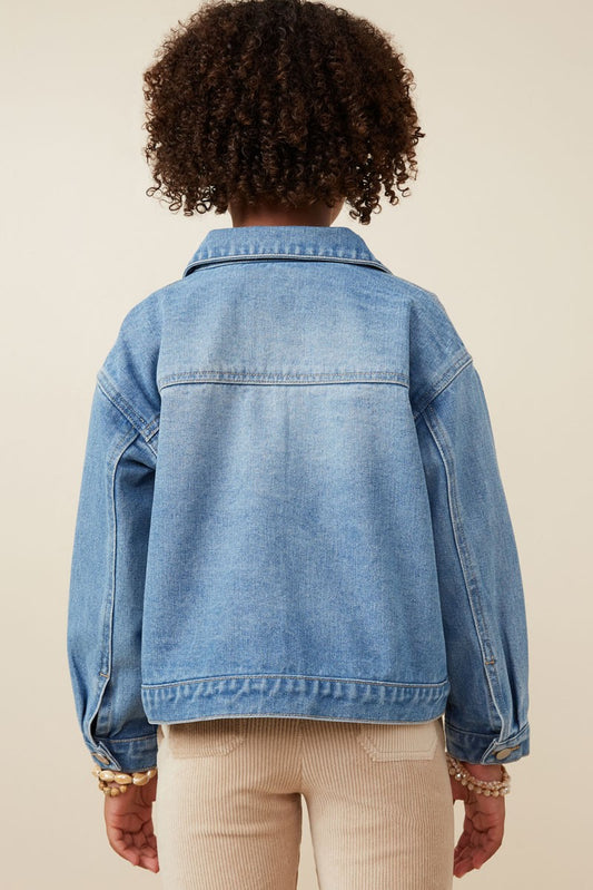 Denim Patch Pocket Jacket