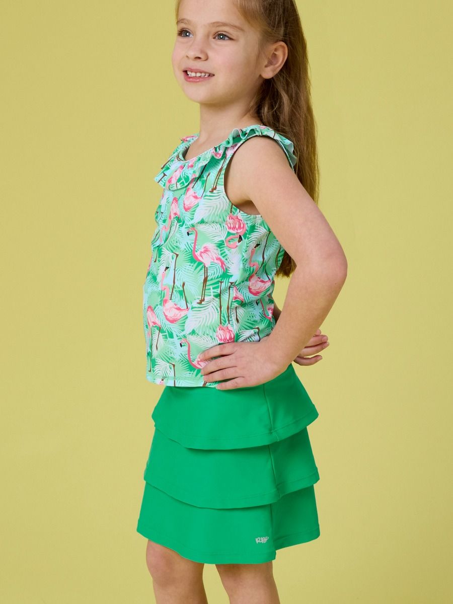 Active Skort, BRIGHT GREEN