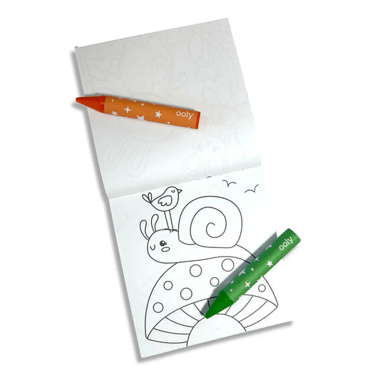 Carry Along Coloring Book Set