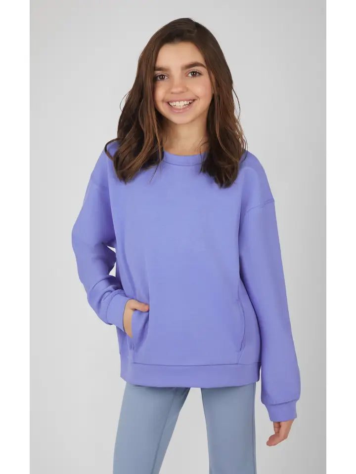 Persian Jewel Scuba Crew Neck Sweatshirt