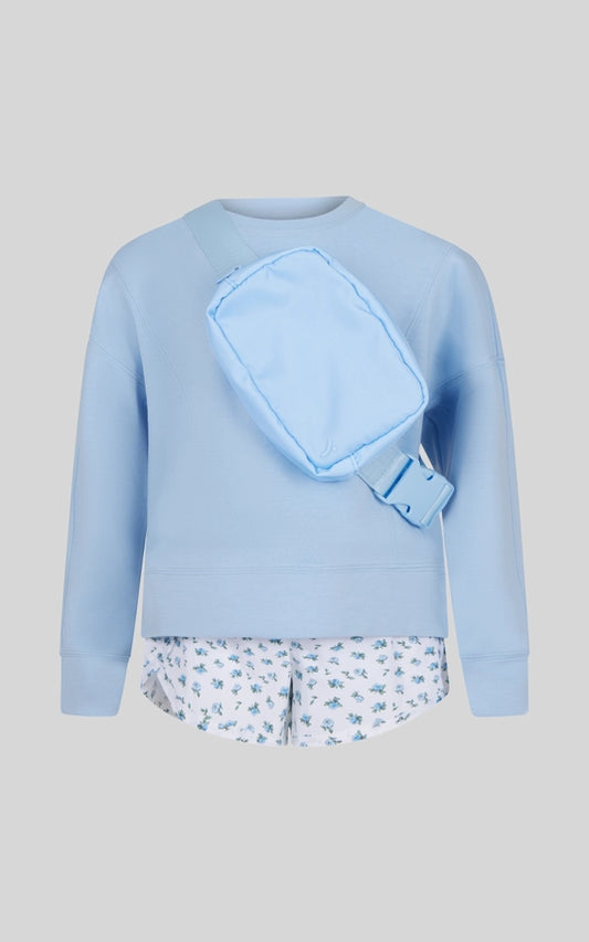 Zuri Top, Running Shorts and Fanny Bag SET