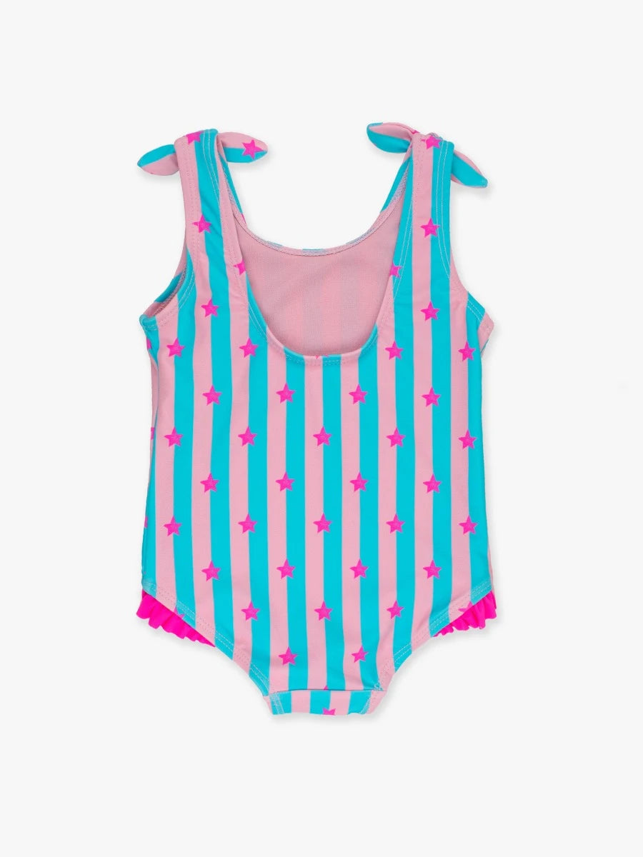 Tie Shoulder One Piece