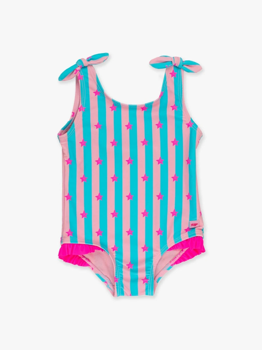 Tie Shoulder One Piece