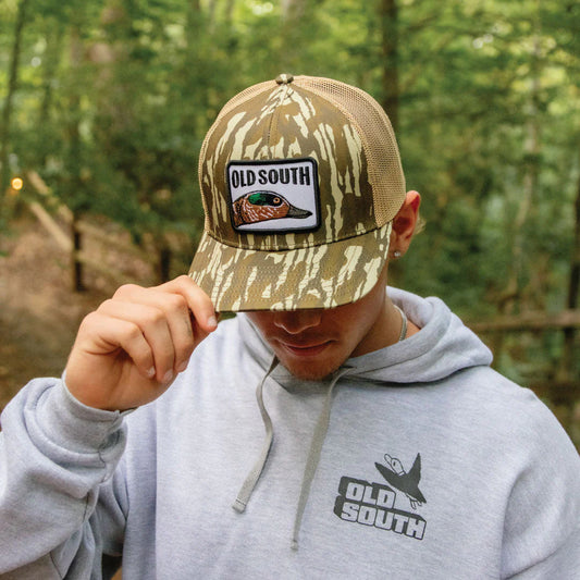 Wood Camo Trucker Hat