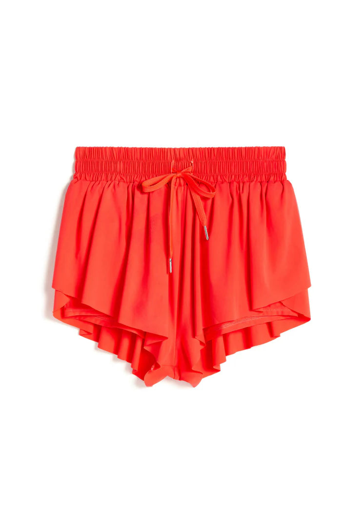 Butterfly Shorts , Neon Watermelon