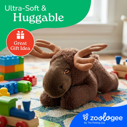 10" Moose Plush