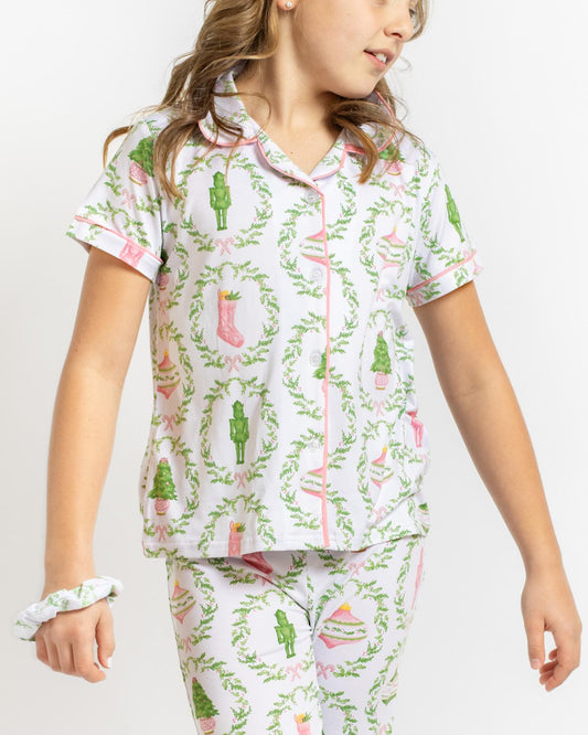 Nutcracker Trellis Sleep Pant Set