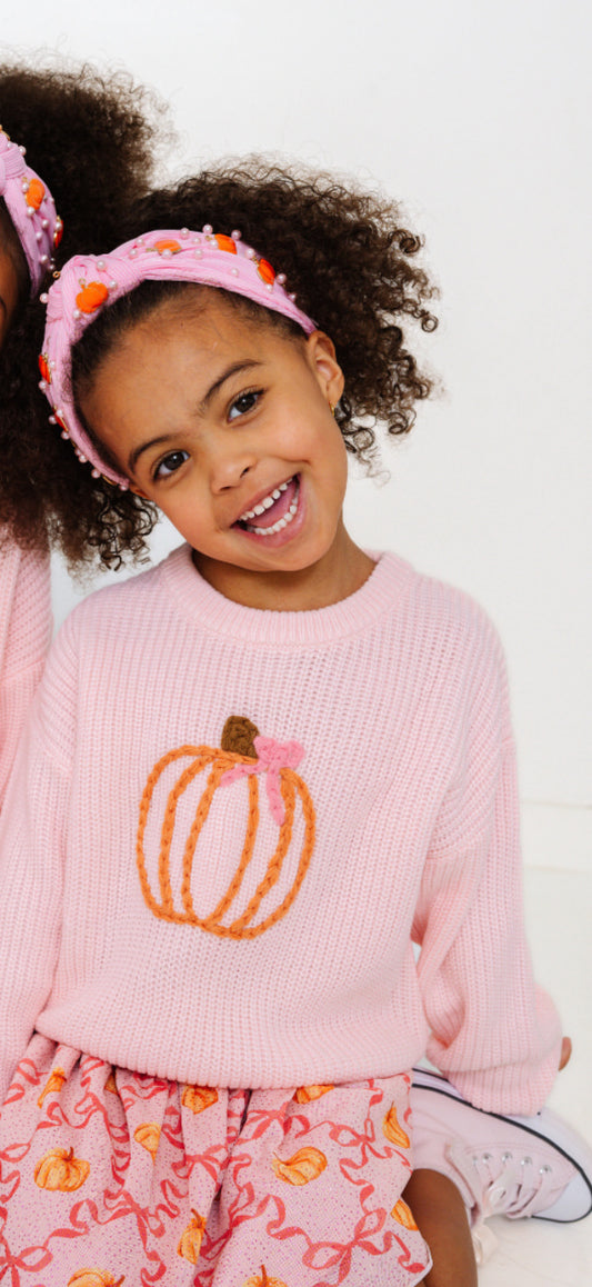Pumpkin Knit Sweater