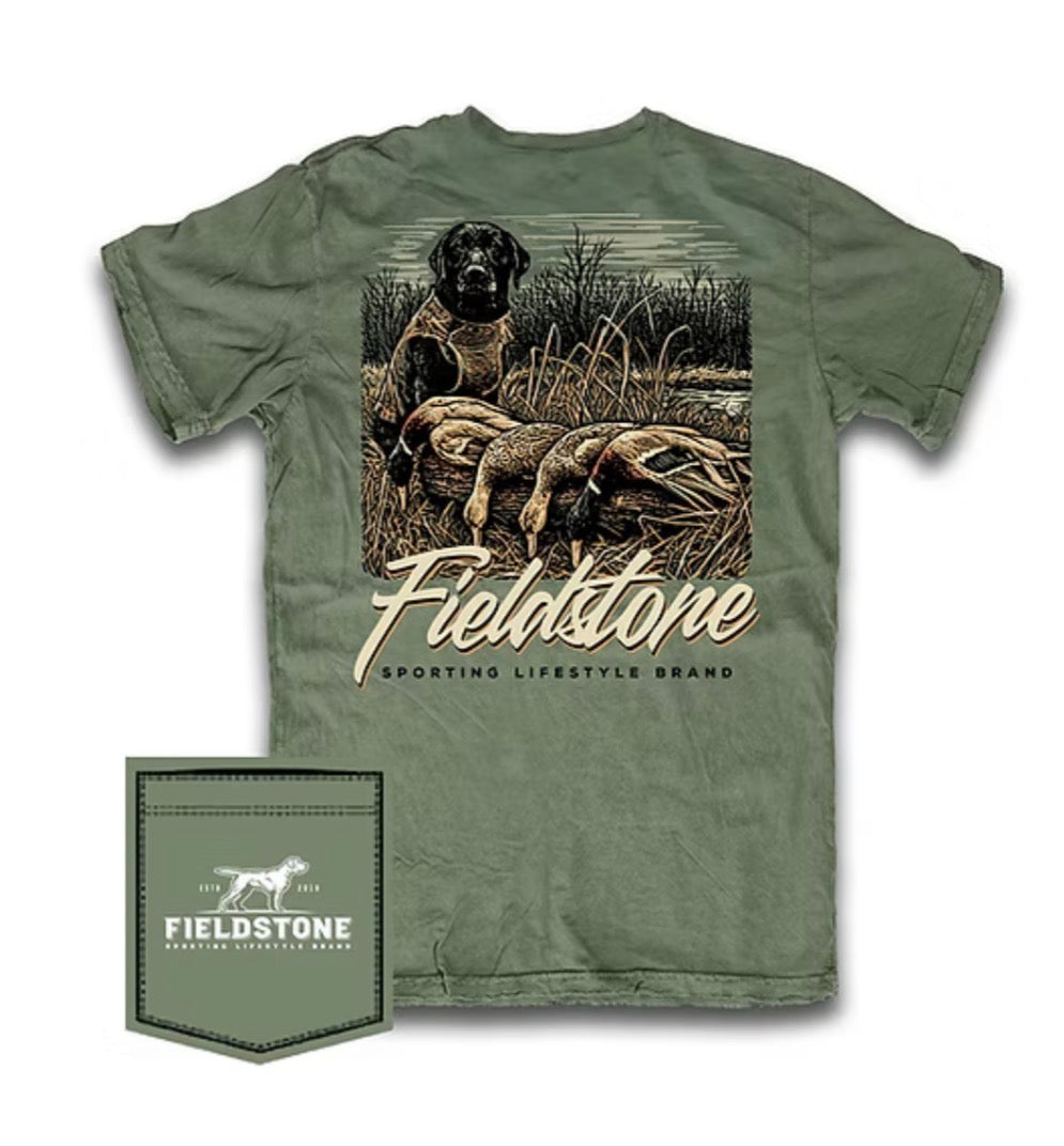 Moss Fieldstone Harvest Tee