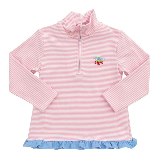 1/4 Zip Pullover, Strawberries