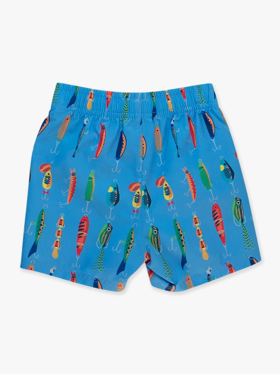 Gone Fishin Swim Trunks