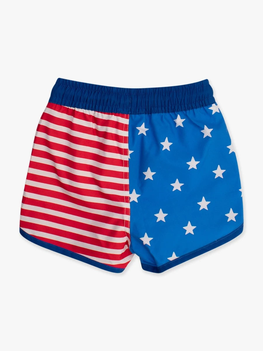 Dolphin Hem Swim Trunks