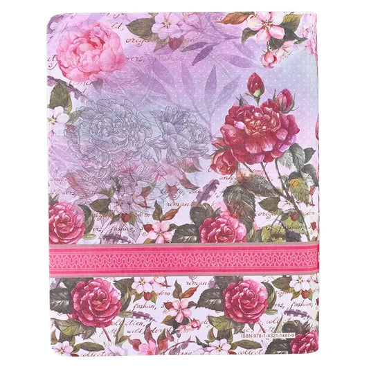 My Creative Bible Pink Floral Print