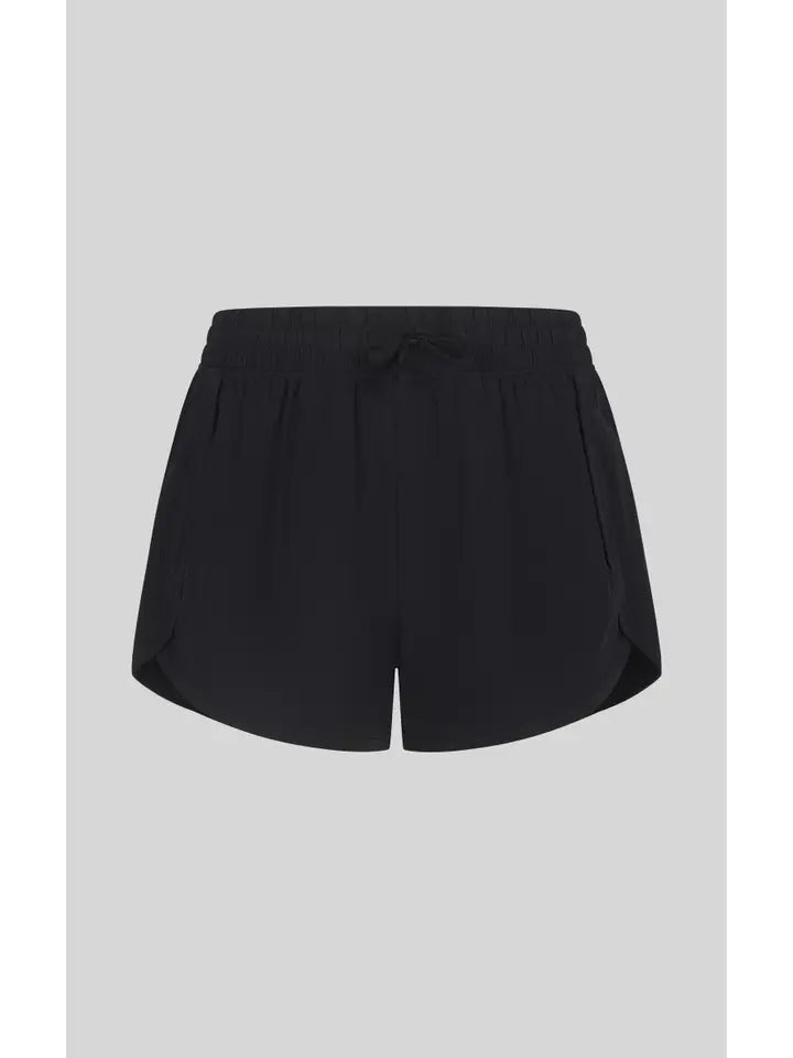 Black Running Shorts