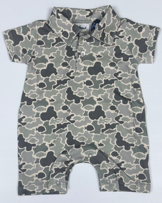 SBC Signature Pima Polo SS Romper