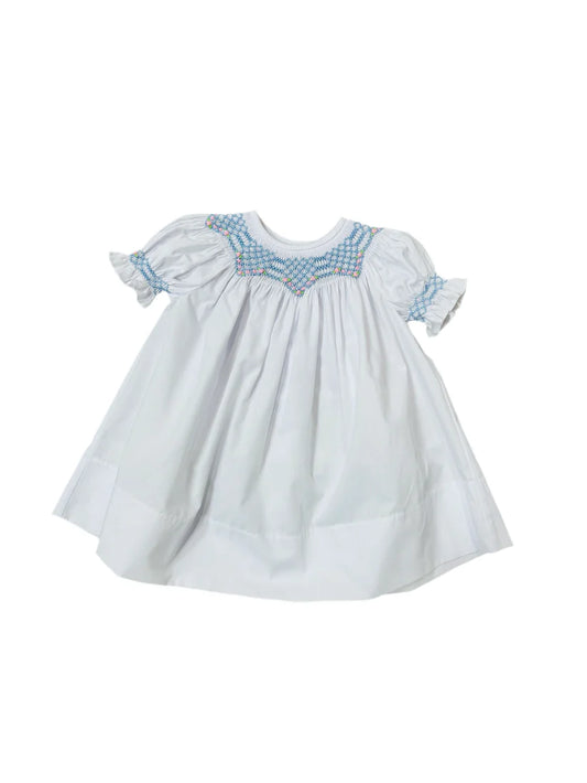 White Bishop Isabell Dress