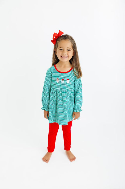 Pant Set, Santa Ruffle