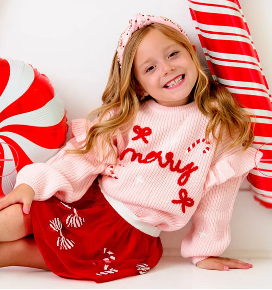 Merry Christmas Knit Sweater