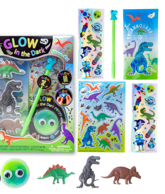 Dino Glow in the Dark Slime