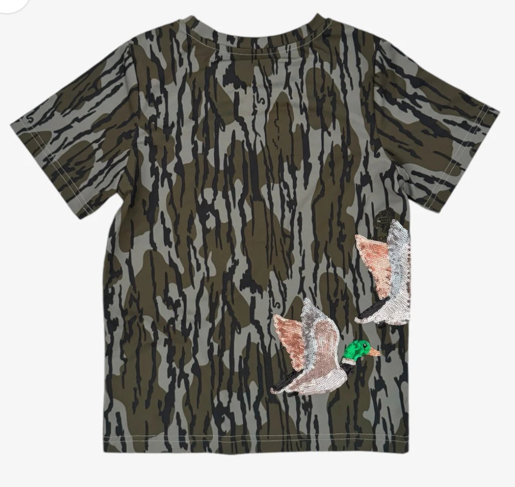 Flying Mallard Sequin Tee