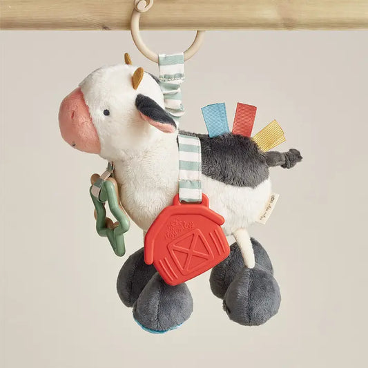 Cow Friends Link and Love Activity Plush