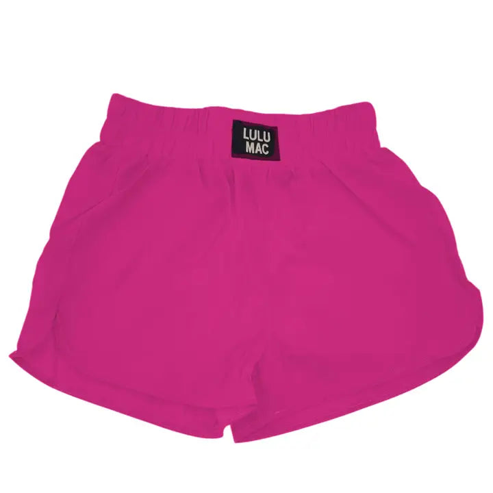 Lulu Mac Shorts, Hot Pink