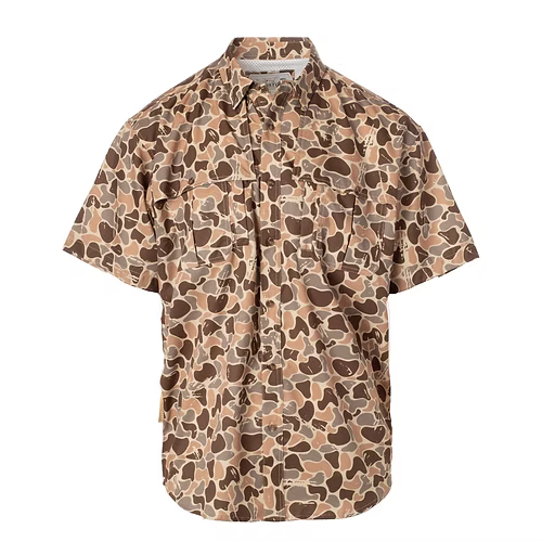 Camo Youth Woodlands Camo Button Down
