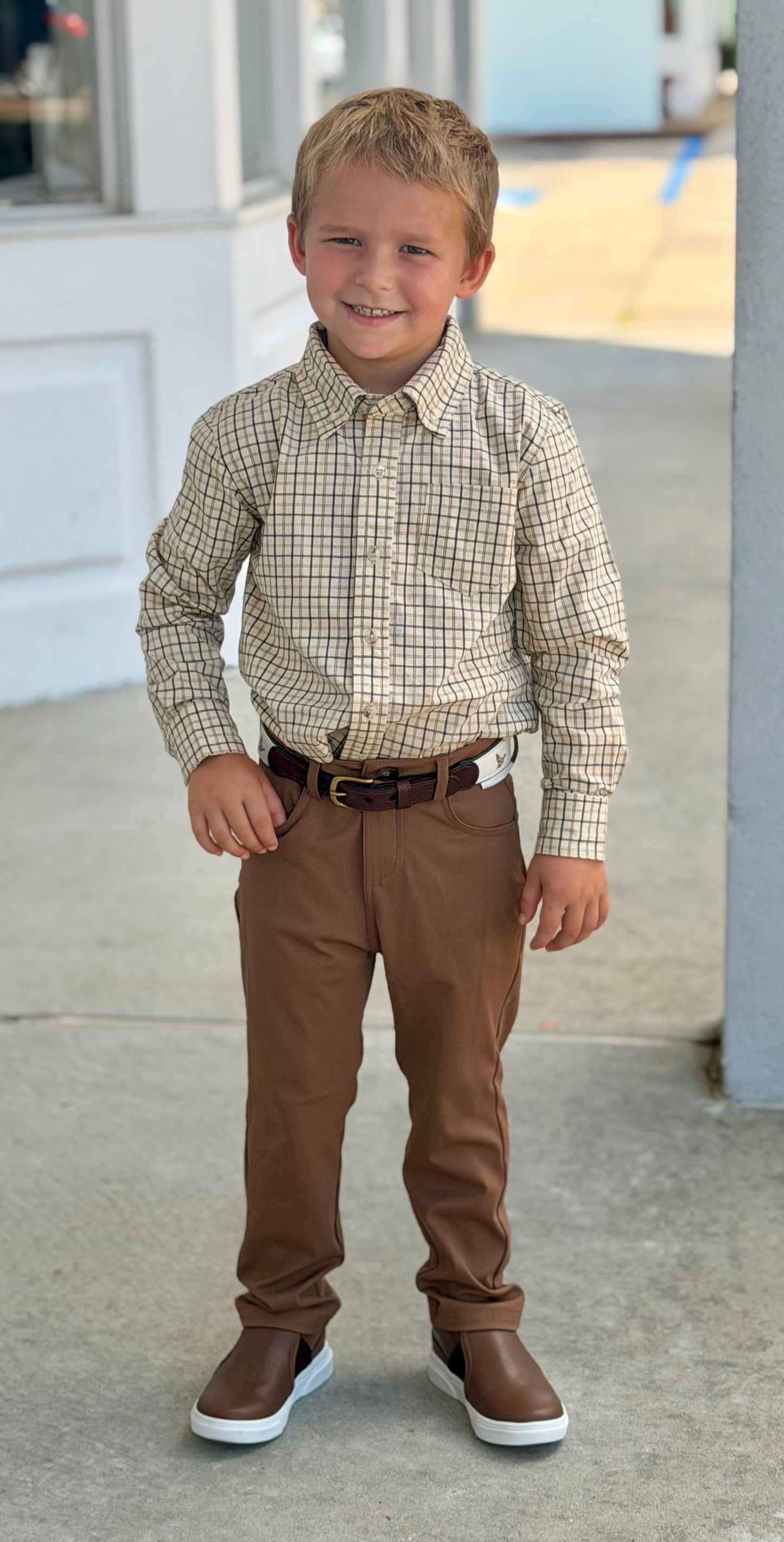 Tee Time Pants, Saddle Brown