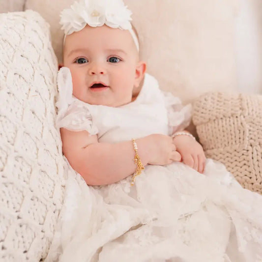 Eve Baby Cross Bracelet Baptism