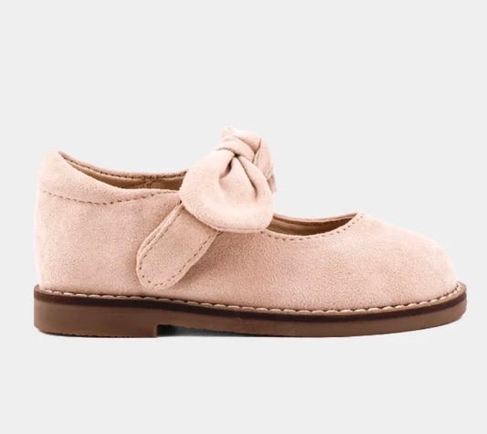 Allegra Taupe Suede Mary Janes