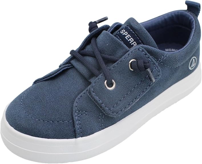 Navy Emboss Sneakers
