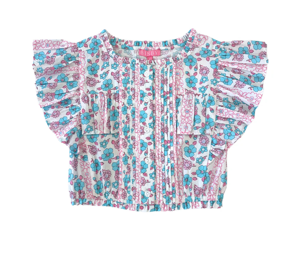Annie Top Marguerite Floral Pink