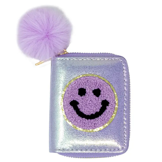 Wallet, Purple Smiley Face