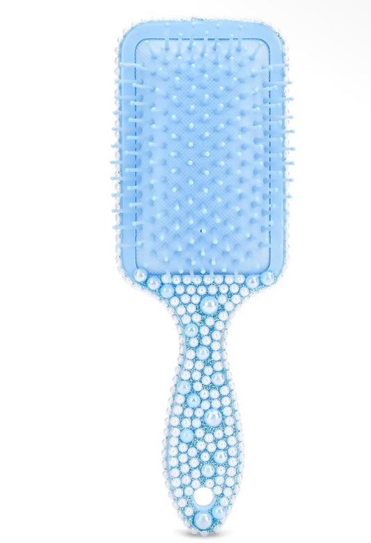 Blue Pearl Hair Brush