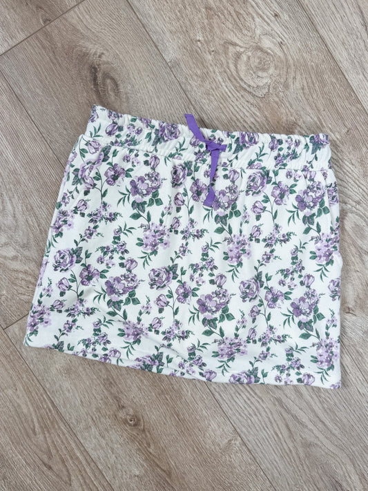 Floral Print Skort