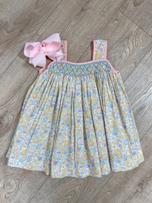 Florence Smocked Sleeveless Dress