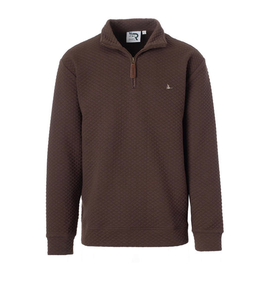Brown Drake 1/4 Zip Pullover