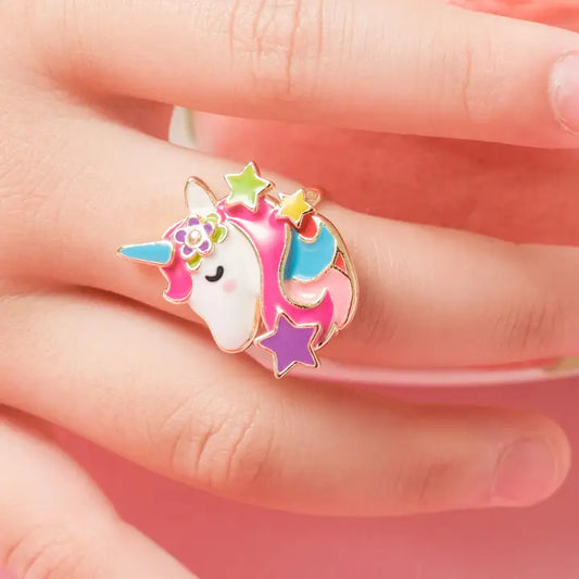 Unicorn Adjustable Ring With Gift Box