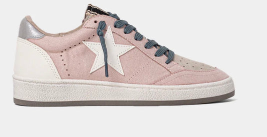 Paz Mini Pink Suede