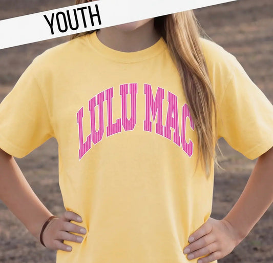 Lulu Mac Butter Stripe T Shirt