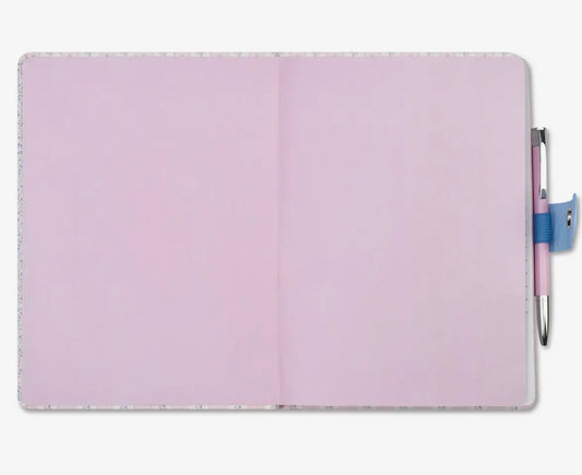 Floral Stripes Journal