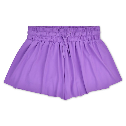 Butterfly Shorts , Vivid Violet
