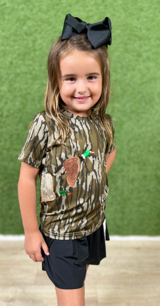 Flying Mallard Sequin Tee
